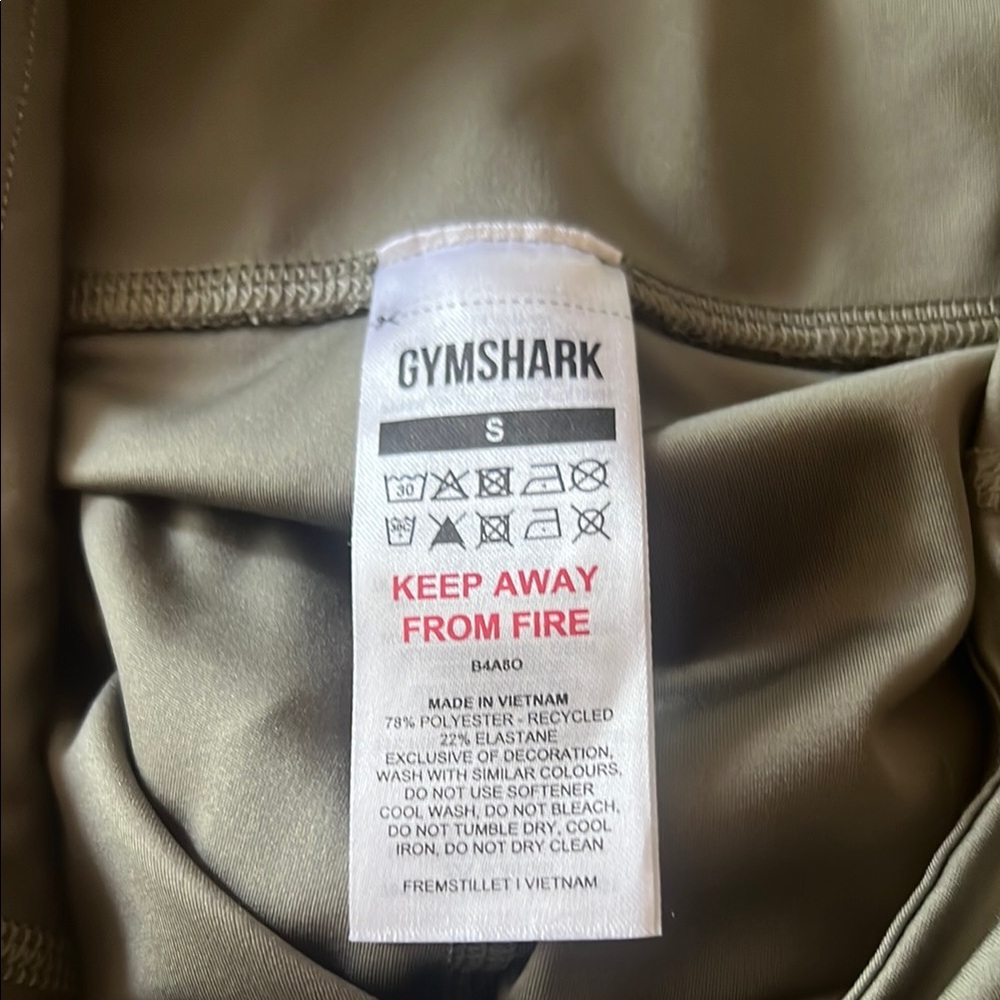 Gymshark Dreamy 2.0 High Rise Pocket Leggings Olive Green Size Small - Picture 3 of 8